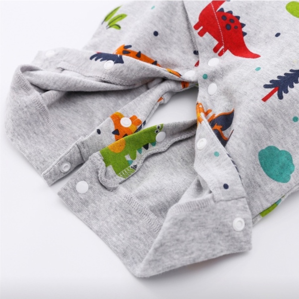 Boys Dinosaur 1 Piece Pajama - Picture 5 of 7